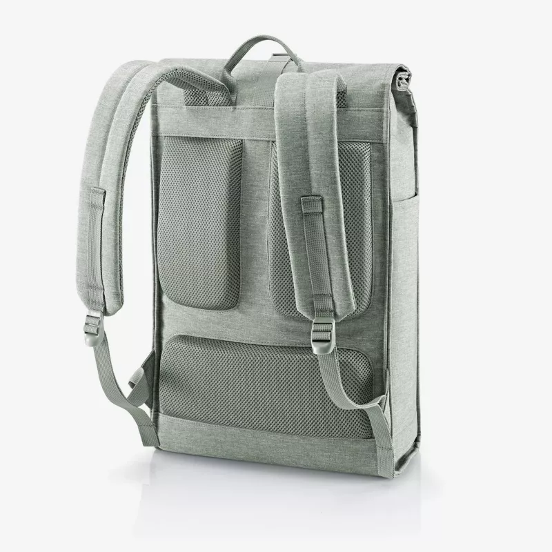 Reisenthel Urban Rolltop mugursoma 16L, zaļa, no pārstrādāta PET (EN 5048)