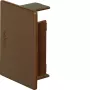 Hager LF gala vāciņš 40x57mm kabeļu kanālam, brūns LF4006068014