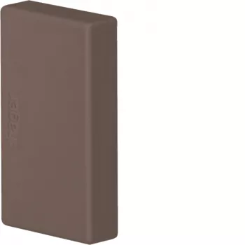 Hager LFF2003568014 gala vāciņš LF/LFF 20x33mm kabeļu kanālam, brūns