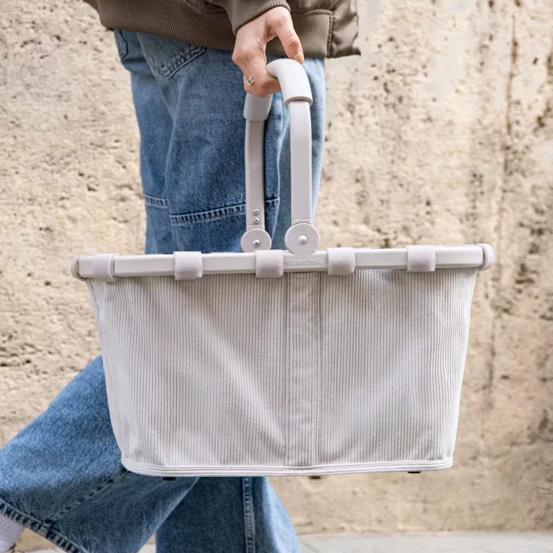 reisenthel carrybag iepirkumu grozs Cord Grey 22 L BK7084