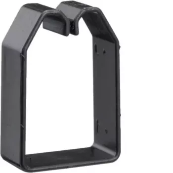 Hager B600403 melni PVC kabeļu savilcēji, 300 x 4,8 mm, 100 gab.