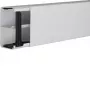 Hager LF6011107035 PVC kabeļu kanāls 60x110mm gaiši pelēks 2m ar 2 nodalījumiem