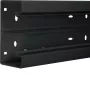 Hager BR6513019011 kabeļu kanāla pamatne 2000 mm x 130 mm melna