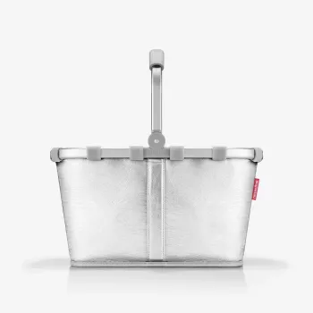 reisenthel Carrybag iepirkumu grozs Silver Crackle BK7088 22L