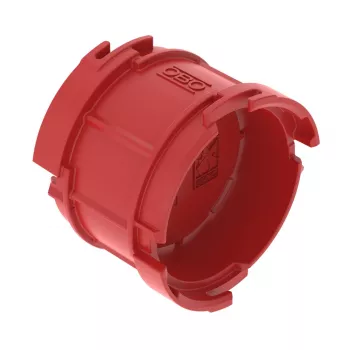 OBO Bettermann ZU 20-AS distances savienotājs zemapmetuma ierīču kārbām, 20 mm, sarkanā krāsā, 25 gab. (2003746)