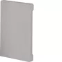 Hager BR6510067035 gala vāciņš 100x68 mm kabeļu kanālam, gaiši pelēks