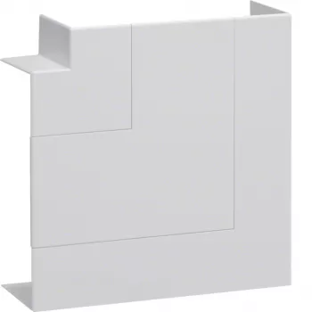 Hager BR651705H9016 plakanais leņķis 170x68 mm satiksmes balts RAL 9016
