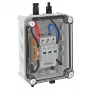 OBO BETTERMANN PVG-C1000S100 PV pārsprieguma aizsardzības ierīce korpusā, 1x1 PV virknei, 1000 V DC, Type 2 SPD, IP65 5088554