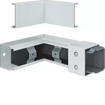 Hager FWK-Plus iekšējais stūris 60x60 mm, balts, pulverkrāsots FWKP6006049016