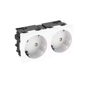 OBO BETTERMANN STD-D3SC RW2 kontaktligzda 33° 2 vietu Schuko Connect 45 6120483