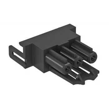 OBO Bettermann BTA-SKS S1 SW ligzdas daļas adapteris taisns melns 6117190