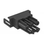 OBO Bettermann BTA-SKS S1 SW ligzdas daļas adapteris taisns melns 6117190