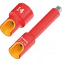 Wera 8790 A VDE izolēta uzmava 1/4 collu piedziņa 8 mm 05005929001