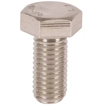 DEHN sešstūra galvas skrūve DIN 933 M12 x 25 mm nerūsējošais tērauds V2A A2-70 561925