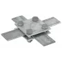DEHN 318033 krustveida savienotājs plakaniem vadiem 30x3-4mm, karsti cinkots tērauds