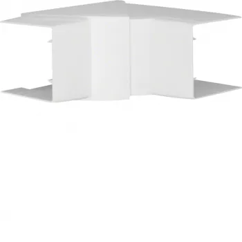 Hager LFF6006049016 iekšējais stūris satiksmes baltā krāsā 60x60mm kanālu sistēmai