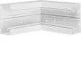Hager BR6513049016 iekšējais stūris 130x68 mm dado kanālam, tīri balts