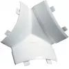HAGER EK4004089016 T-veida atzars satiksmes baltā krāsā 40x40 mm kabeļu kanālam