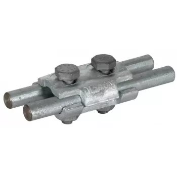 DEHN + SÖHNE paralēlais savienotājs 305000, karsti cinkots tērauds, apaļiem vadītājiem 4–10 mm