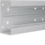 Hager BR6517017035 kabeļu kanāla apakšējā daļa, PVC, gaiši pelēka, 65x170mm, 80mm dziļums, 2500mm garums