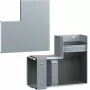 Hager FWK-Plus plakanais leņķis 100x150 mm cinkots ugunsdrošības kabeļu teknēm FWKP1001505VERZ