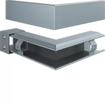 Hager FWK-Plus ārējais stūris 60x60 mm cinkots ugunsdrošības kanālam FWKP600603VERZ