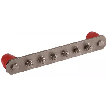 DEHN 472209 Potenciālu izlīdzināšanas kopne M10 V2A 295x40mm bez vāka