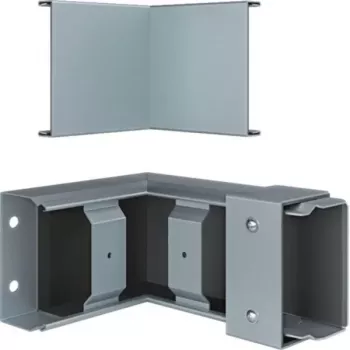 Hager FWK-Plus iekšējais stūris 60x100 mm cinkota ugunsdrošības kabeļu kanāla detaļa FWKP601004VERZ