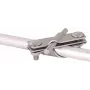 DEHN 649015 savienojuma skava D 25mm Rd 7-10, nerūsējošais tērauds V2A, zibensaizsardzība