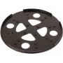 DEHN plastmasas pamatplāksne D280mm melna 102060