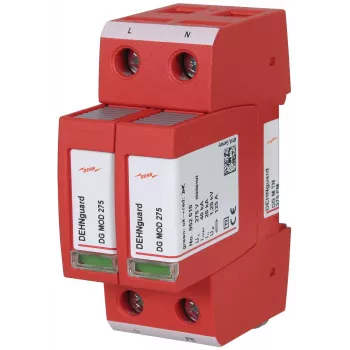 DEHN DG M TN 275 FM 2 polu 2. tipa pārsprieguma aizsargs 275V AC 40kA