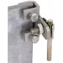 DEHNclip potenciālu izlīdzināšanas skava 372219, horizontāla, nerūsējošais tērauds, apaļiem 8-10mm un plakaniem 30x3,5mm vadītājiem