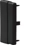 HAGER LFF6011069011 regulējams gala vāciņš 60x110mm kabeļu kanālam, grafīta melns