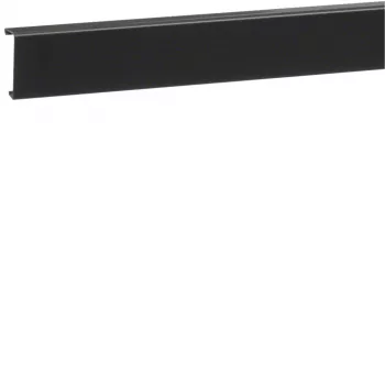 Hager SL2005529011 Grīdlīstes kabeļu kanāls OT PVC SL 20x55 grafīta melns 2m