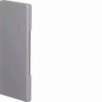 Hager BR6517067035 gala vāciņš BR sērijas kanālam, 65x170mm, bez halogēniem, gaiši pelēks