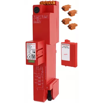 DEHN DSH ZP 2 SG TNC 255 1+2 tipa kombinētais pārsprieguma aizsargs 909630
