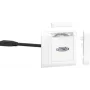 Hager GMSET019016 HDMI ierīces ieliktnis grīdlīstes sistēmām