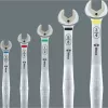 Wera 6007 Joker Imperial 8 gabalu kombinēto uzgriežņu atslēgu komplekts, 5/16 inch–3/4 inch, hroma-molibdēna tērauds, tekstila maciņš 05020385001