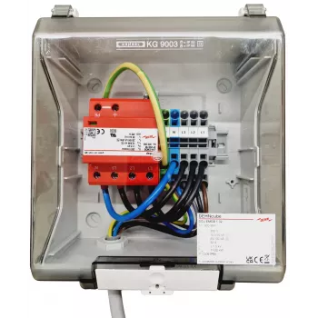 DEHN DCU EMOB 1 32 1+2 tipa pārsprieguma novadītājs (900904)