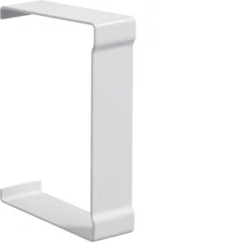 Hager BR6510079016 griezuma pārsegs 68x100 mm kanālam, 80 mm augšdaļa, satiksmes balts RAL 9016