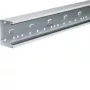 Hager BRS6510019016 kabeļu kanāla pamatne, ar priekšējo fiksāciju, 68x100mm, satiksmes balts, 2m