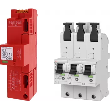 DEHN SET 1 DSH ZP B2 LSG TT + 1X DSHU aizsardzības pret pārspriegumu komplekts 909655
