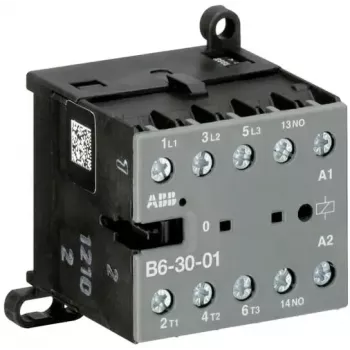 ABB B6-30-01 Mini kontaktors 220-240V AC 3NO+1NC 6A GJL1211001R8010