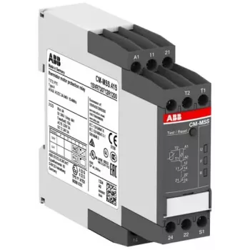 ABB CM-MSS.41S termistora motora aizsardzības relejs, 24-240 V AC/DC, 0,5-10 A, 1 C/O 1SVR730712R1200