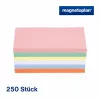 MAGNETOPLAN HOLTZ komunikācijas kartītes taisnstūra 200 x 100 mm dažādās krāsās (rozā, zaļa, dzeltena, balta, zila, oranža) - 250 kartītes 112501510
