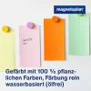 MAGNETOPLAN HOLTZ komunikācijas kartītes taisnstūra 200 x 100 mm dažādās krāsās (rozā, zaļa, dzeltena, balta, zila, oranža) - 250 kartītes 112501510