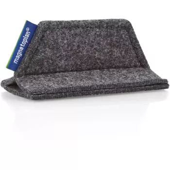 MAGNETOPLAN HOLTZ magnetoplan Tāfeles dzēsējs 1228801 magnetoWipe ecoAware PET filca pelēks