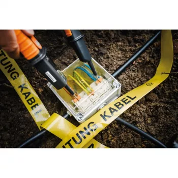 SPELSBERG Abox Pro XT SL-6² sadales kārba, IP68, max. vads 6 mm², 5-polig, pelēka 40646001
