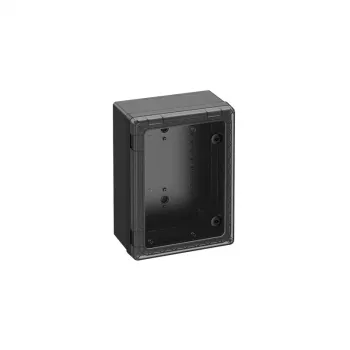 Spelsberg GEOS-S 3040-18-to/sw elektriskā sadalne 400 x 300 x 180 mm polikarbonāts melna/caurspīdīga 75143401