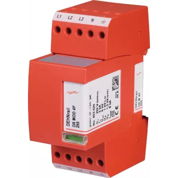 DEHNrail DR M 4P 255 2. tipa pārsprieguma aizsargs 4 polu 255V 953400